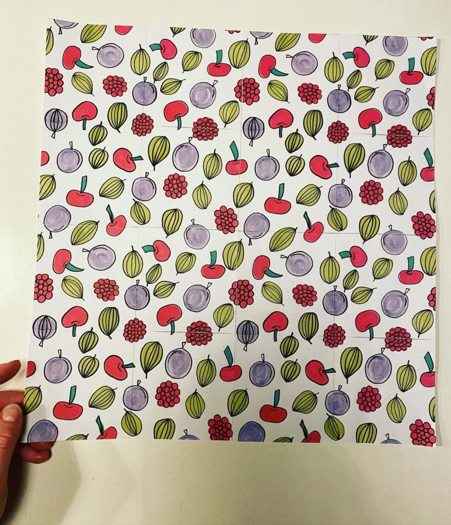 Fruktsallad 1 mönster